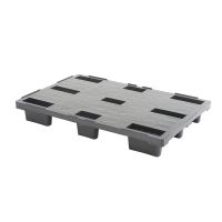 Palete de plástico 1140x760x155mm - plataforma fechada