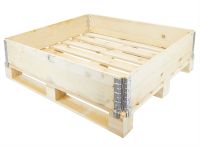 Colar em madeira para palete 1200x1000mm - 4 dobradiças