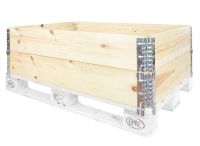 Colar para palete, em madeira - 1200x800x200mm - 4 dobradiças