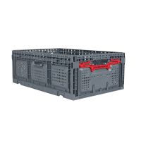 Caixa dobrável 600x400x219mm - perfurada / capacidade 46 litros