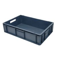 Caixa empilhável Euronorm 600x400x150mm - fechada - 27 litros