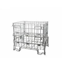 Contentor metálico 800x600x700mm - galvanizado
