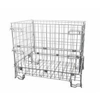 Contentor metálico 1200x800x1000mm - galvanizado