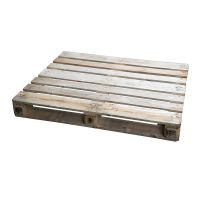 Palete de madeira industrial - 1200x1000x158mm- pesada- usada