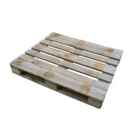 Palete de madeira pesada 1200x1000x144 mm - Usada