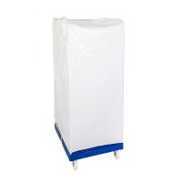 Cobertura protetora para roll container 820x730x1650mm - branco