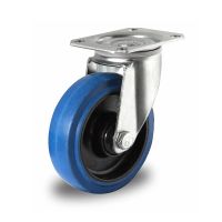 Roda 100 mm de diâmetro rolamento de esferas - PA / Borracha