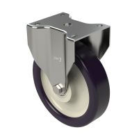 Rodízio fixo com rolamento de esferas - Ø 200mm, 450 kg