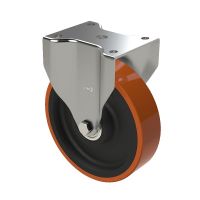 Rodízio fixo - Ø200 mm, com rolamento de esferas - 700kg