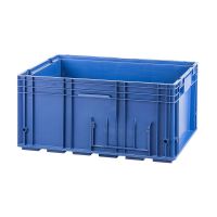 Caixa empilhável azul 594x396x280mm - 65,86 litros