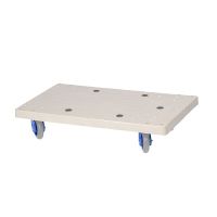 Base com rodízios 710x455x170 mm - antiderrapante