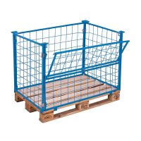 Colar metálico para palete - 1200x800x800mm - Dobrável