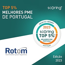 Rotompt, Lda. entre as TOP 5% na edição de 2023 da SCORING