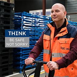 O programa de segurança da Rotom garante a segurança no local de trabalho para todos.