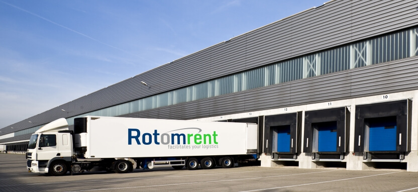 Rotom tem a opão de alugar produtos logísticos